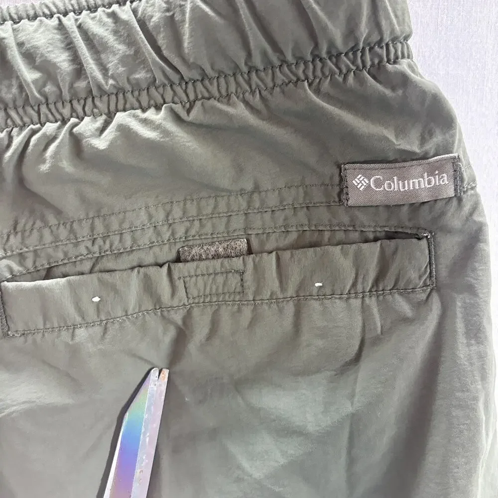 Columbia Belted Hiking Cargo Shorts Mesh Lined Men's Size XL Swim Lined Outdoor